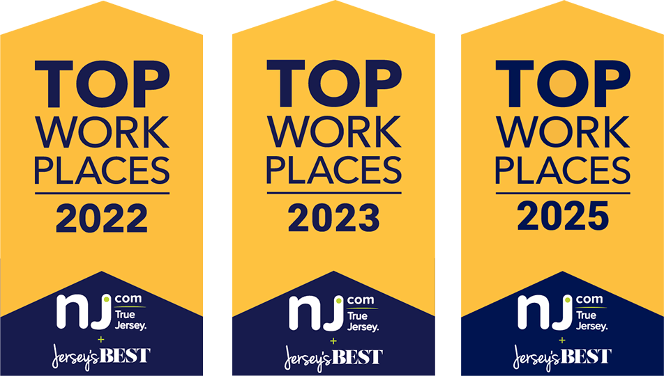 CRP Industries has won a NJ Top Workplaces Award in 2022, 2023, and 2025.