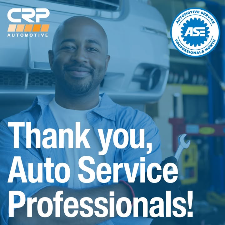 Image promoting Automotive Service Professionals Month